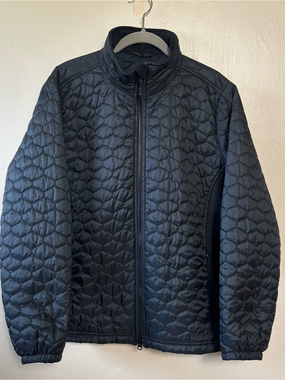 L.L. Bean Women’s Plus Jacket Thinsulate Quilted Lightweight Black Size 1X